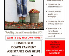 Homebuyer Down Payment Assistance